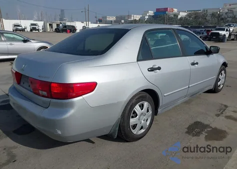 2005 Honda Accord 2.4 Dx z USA, uszkodzony, nr VIN 1HGCM56155A058929